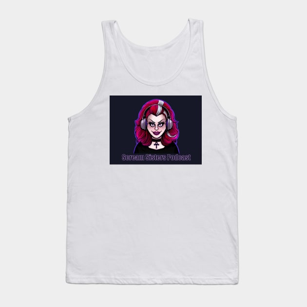 Scream Sisters Podcast Tank Top by Scream Sisters